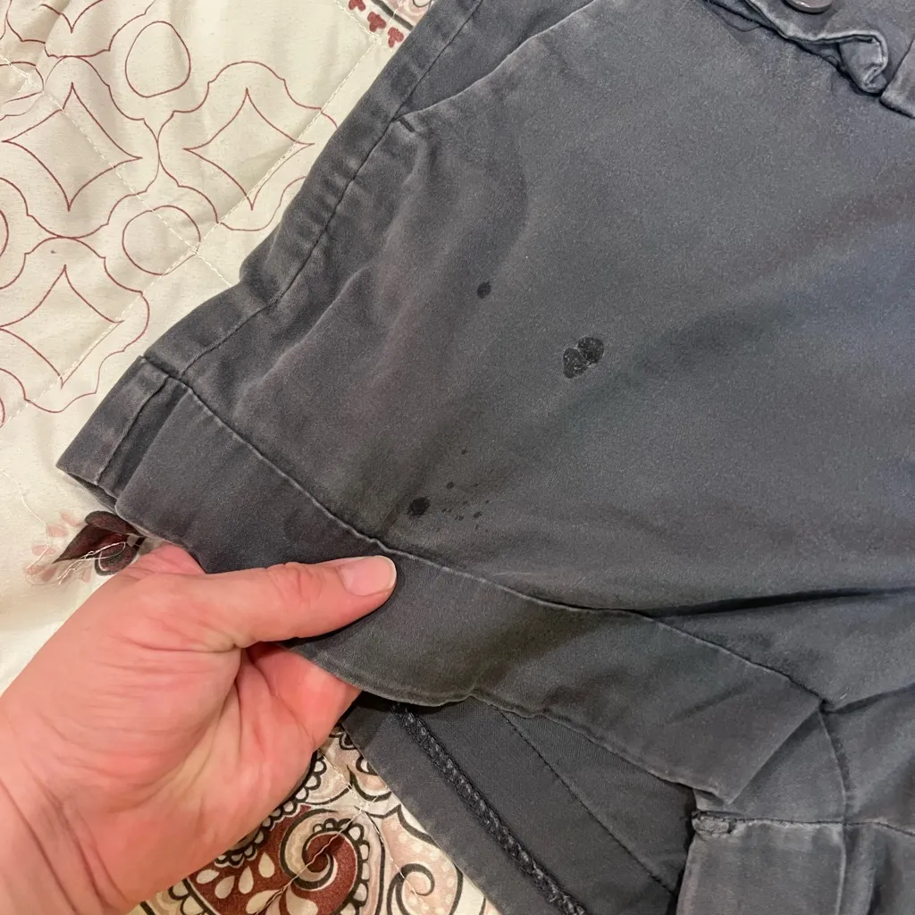 Active Basic Charcoal Women's Cargo Shorts - Image 5