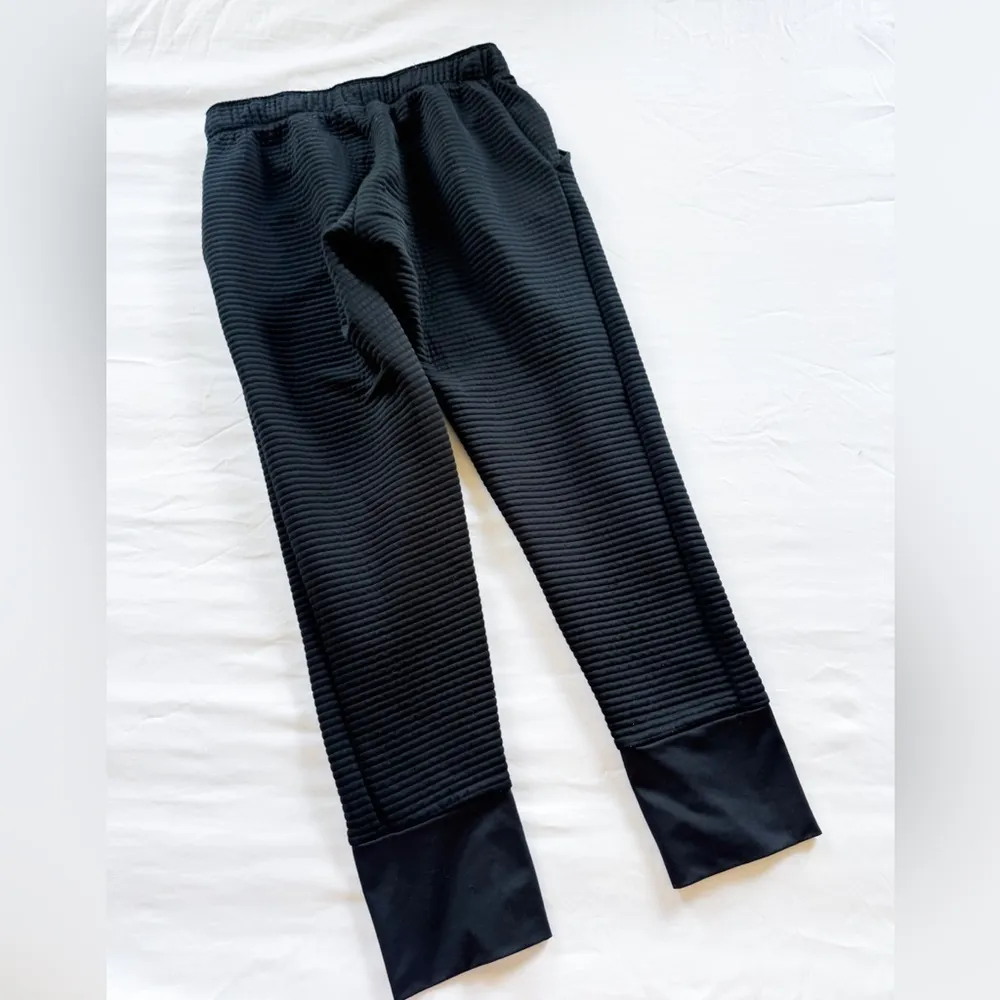 Nike  Black Ribbed Sweatpants size M - Image 2