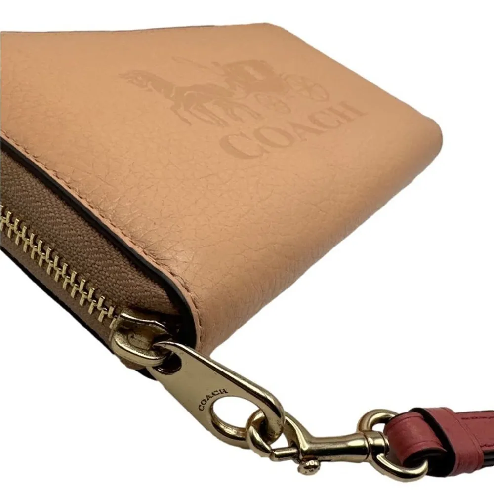 COACH Clbk Emb Horse Carriage Long Zip Around Wallet - Image 7