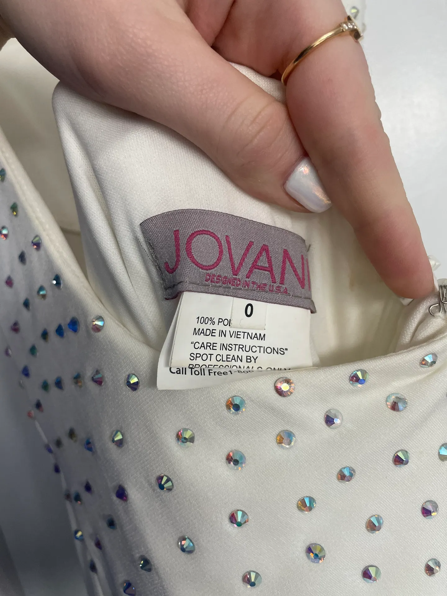 White Prom Dress - Image 5