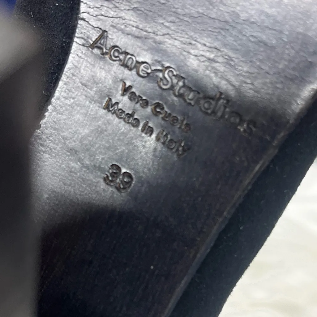 ACNE STUDIOS Flaire suede ankle boots shoes designer size 9 (39) winter fall - Image 10