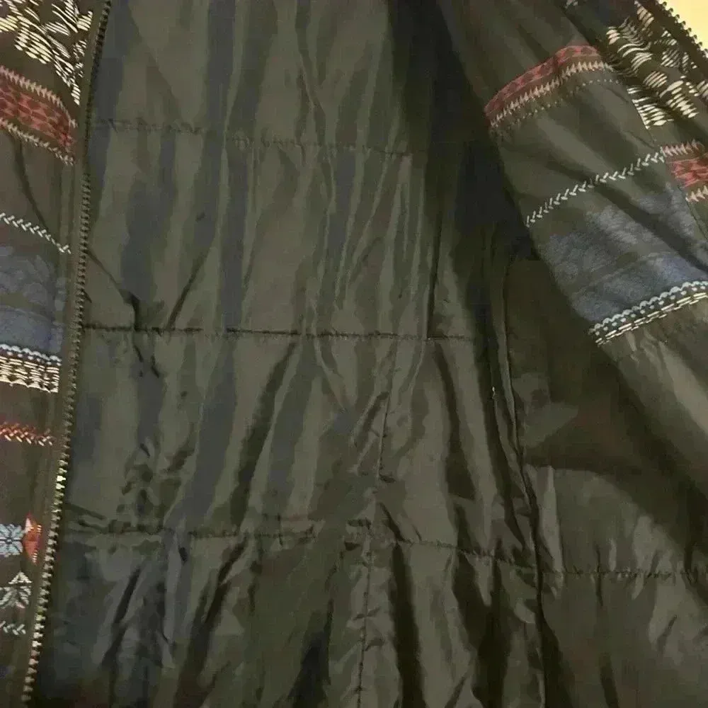 Bench Women's Puffer Jacket Blue Size M Winter Mid-Length Full Zip- Fox - Image 4