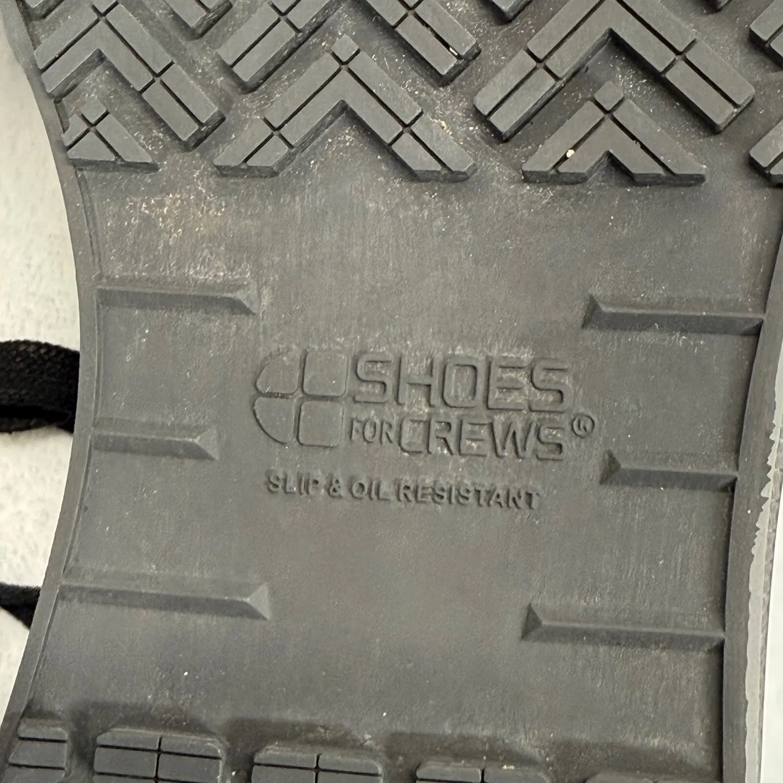 Shoes For Crews Slip Resistant‎ Work Shoes Black Leather Sneakers Size W9.5 - Image 13