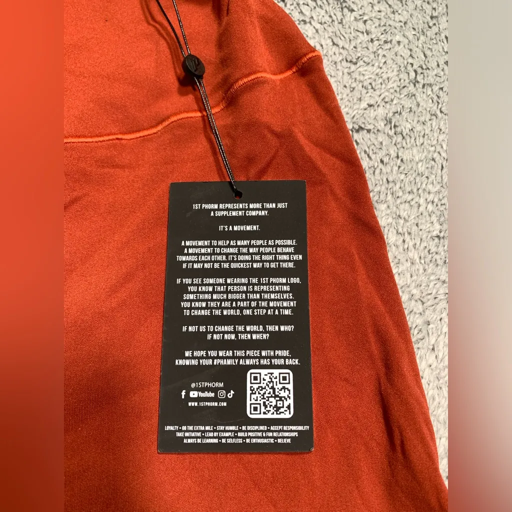 1st phorm rust leggings small petite NWT Orange Size undefined - Image 4