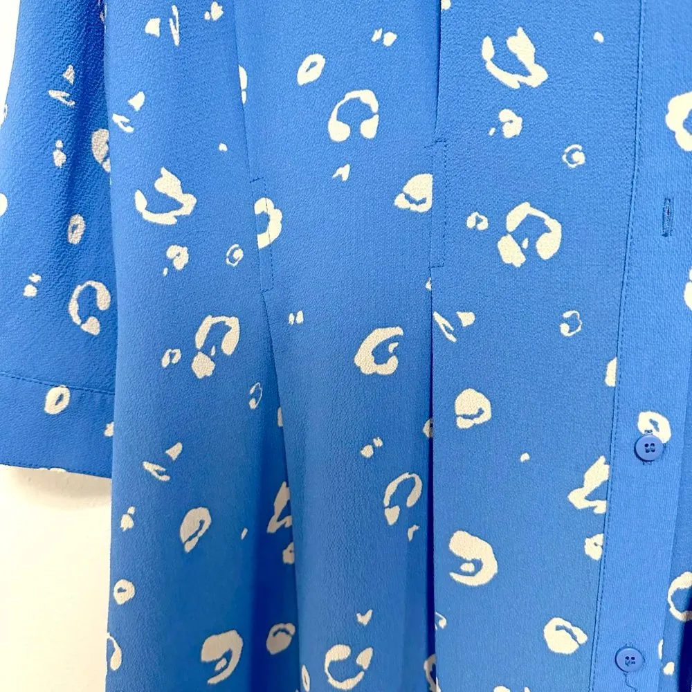 Whistles Watercolour Animal Dress Size 14 - Image 7