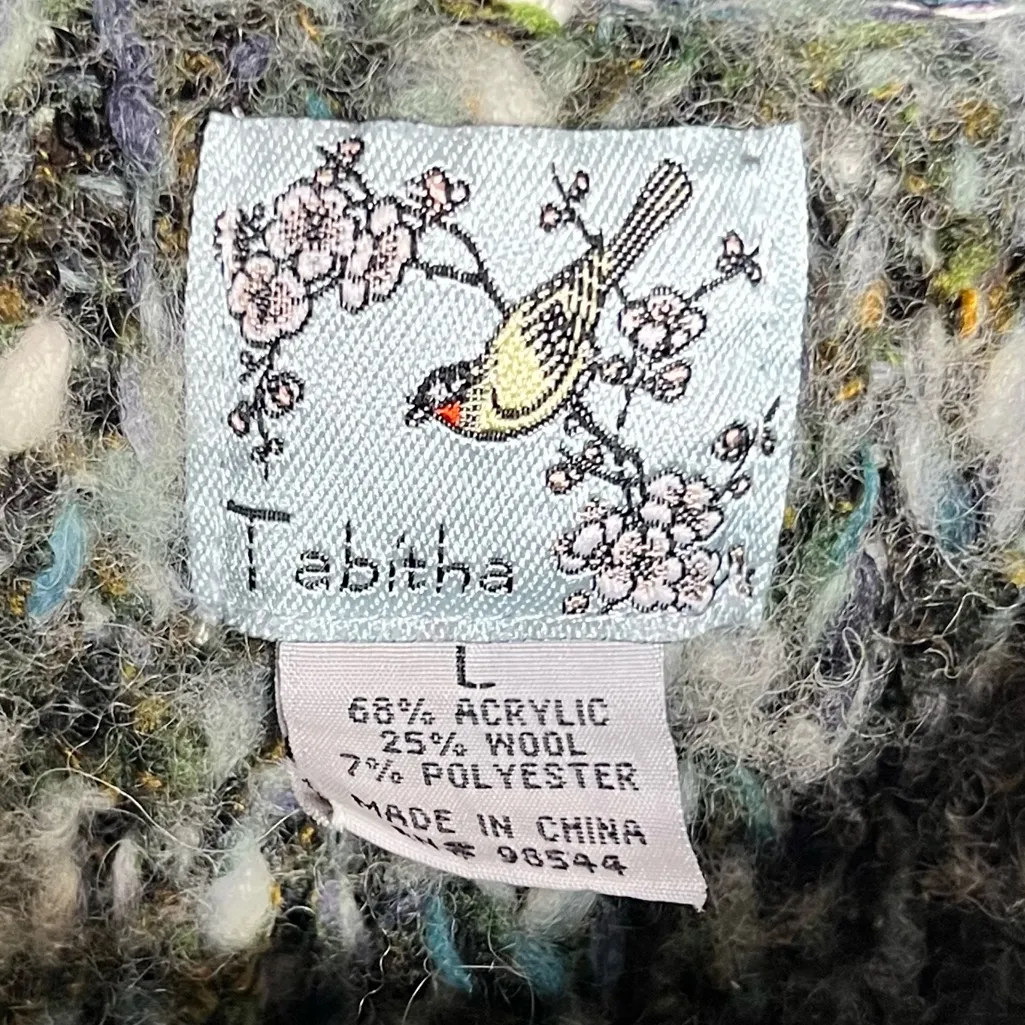 Anthropologie Tabitha Season Stroll Womens Knit Sweater Jacket Cardigan L Boho - Image 5