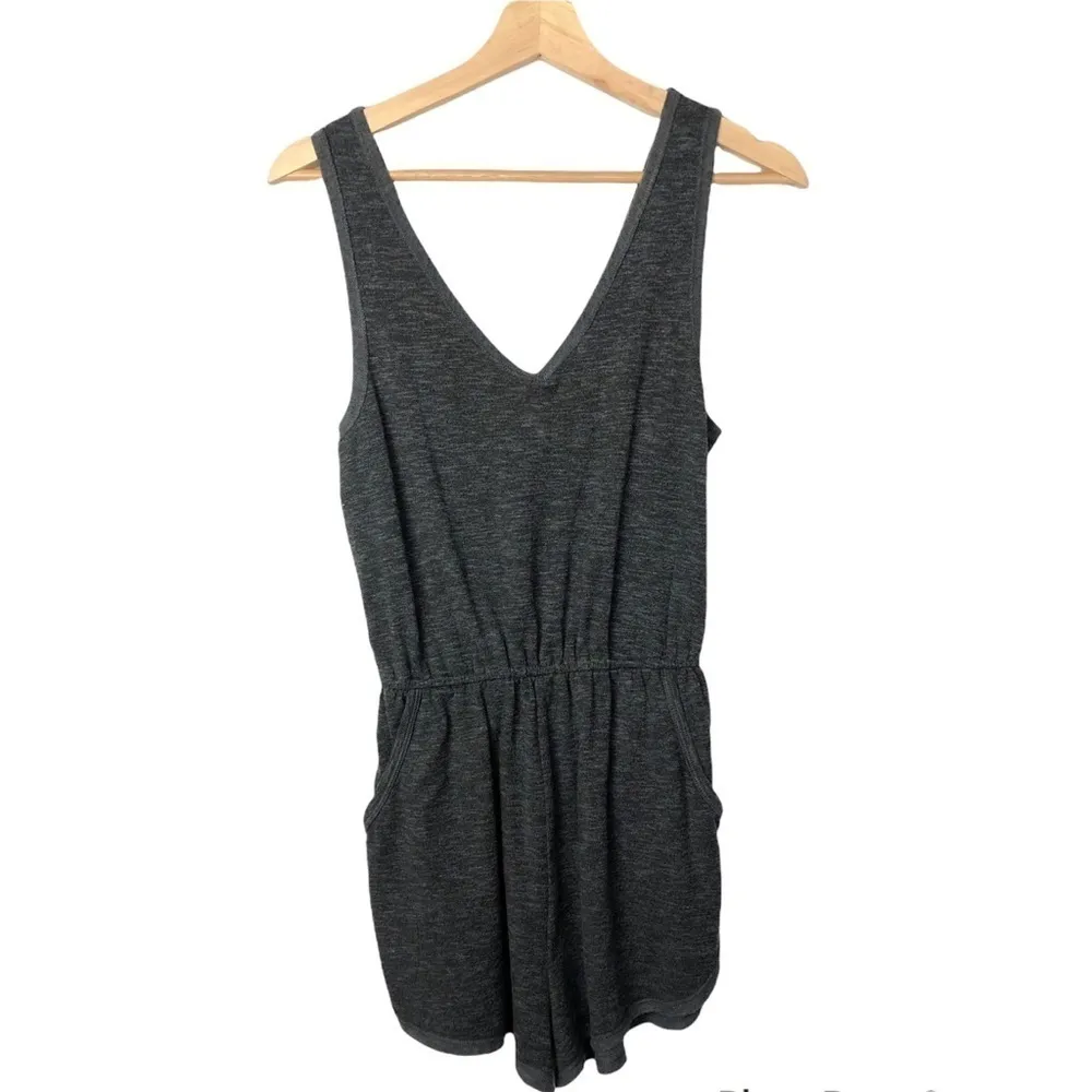 Urban Outfitters BDG Dark Gray Romper S - Image 2