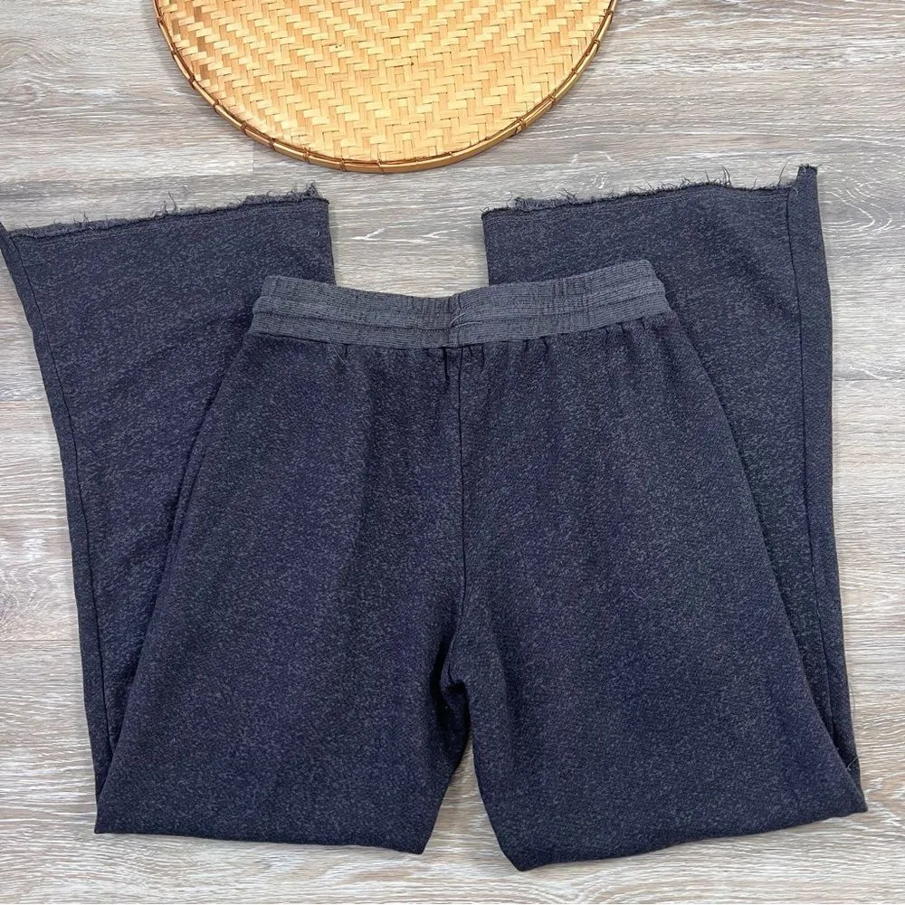 Sundry  dark gray kick flare‎ sweatpants - Image 3