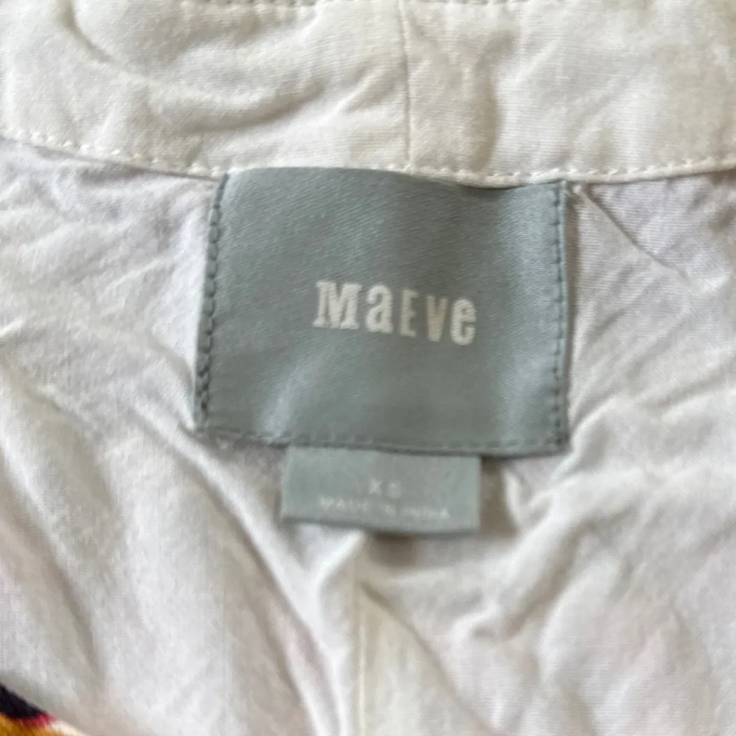 Maeve Sleeveless Dress Floral Print Boho Casual Summer XS - Image 4