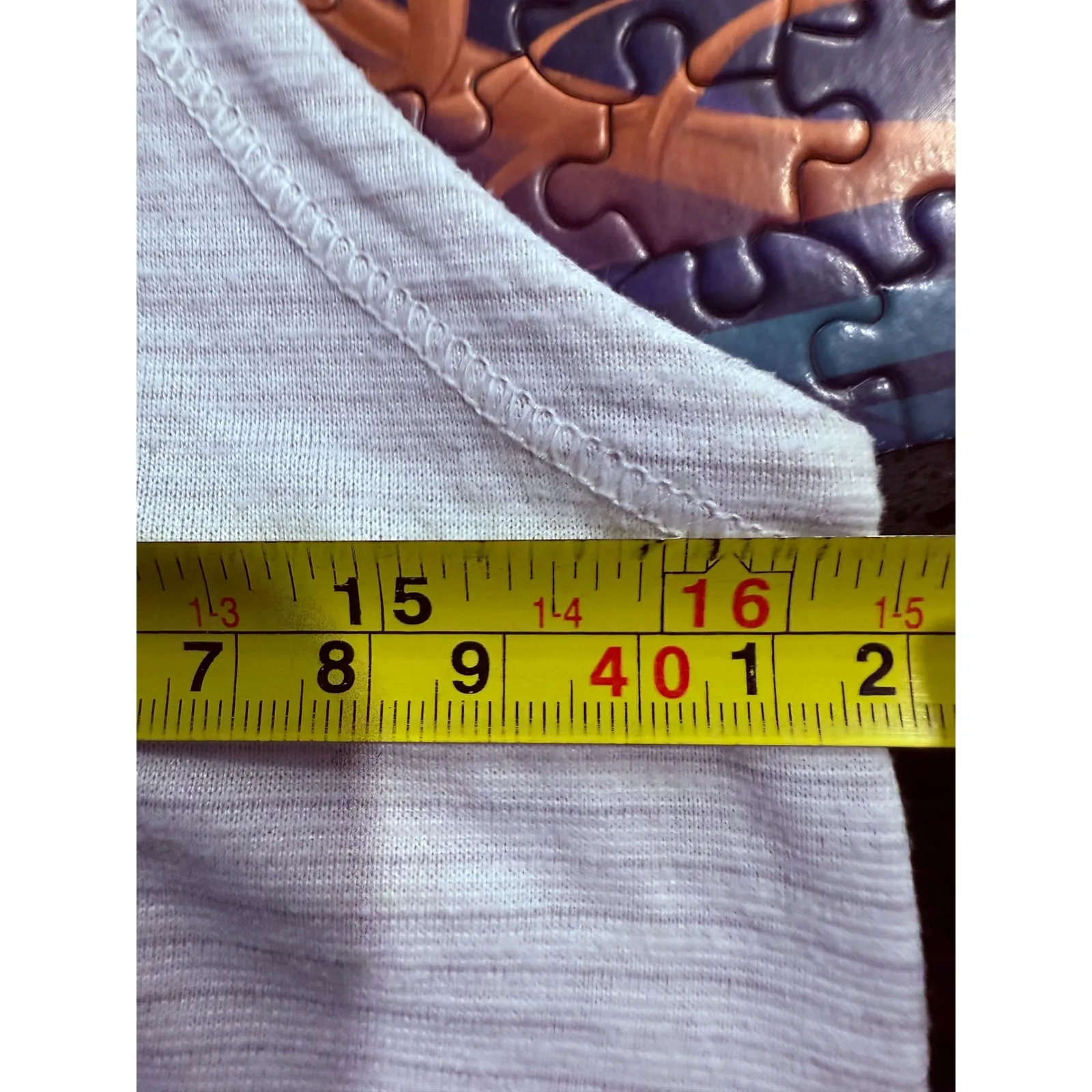 Lululemon White Striped Racerback Tank Top Athletic Workout - Image 5