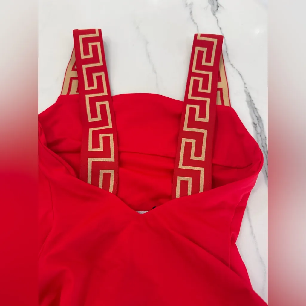 Versace  Greca Key One Piece Swimsuit - Image 4