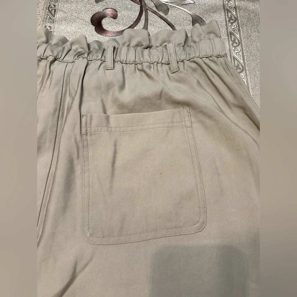 🤎🤎A NEW DAY NWT Classic cakeie beige Women's Pants PLUS size XXL 🤎🤎(4)Drawer - Image 11