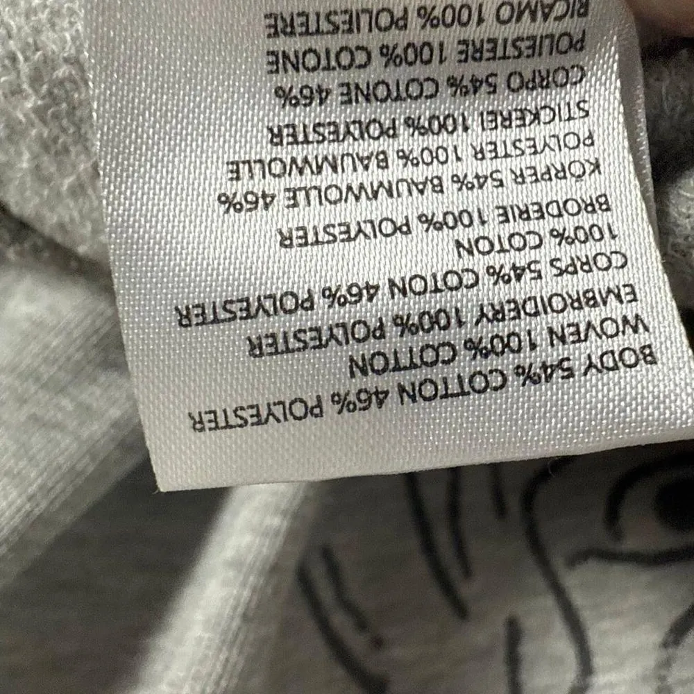 Luna Mercantile Co Anthropologie Gray Graphic Tiger Embellished Crew Sweatshirt - Image 13