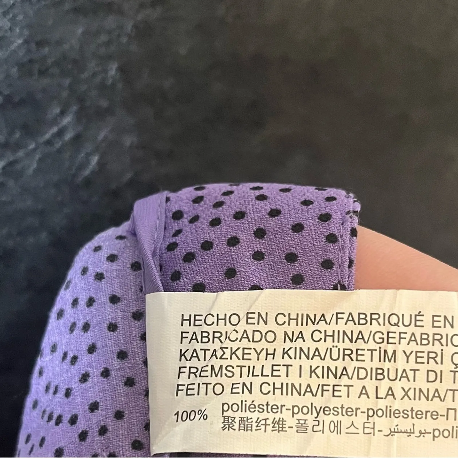 Love For Humanity Couture‎ Purple Dot Skort Size XS - Image 8