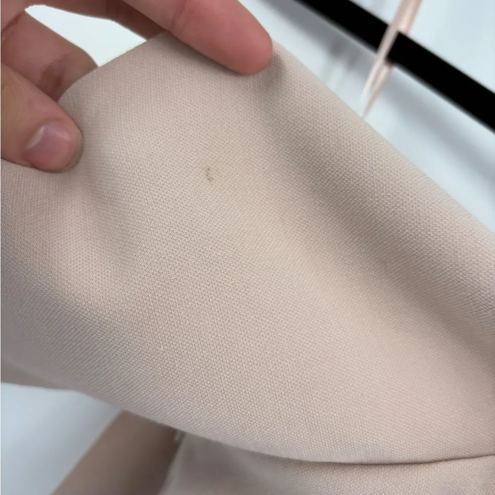 Elizabeth and James one shoulder pink ruffle sheath Jerard ponte Dress size 2 - Image 11