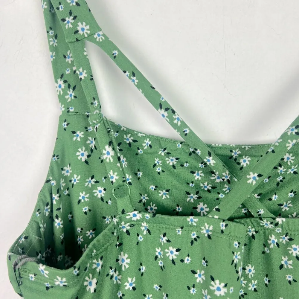 NWOT Stitch Fix Desiree Strappy Floral Sleeveless Dress Green Size Large L NEW - Image 10