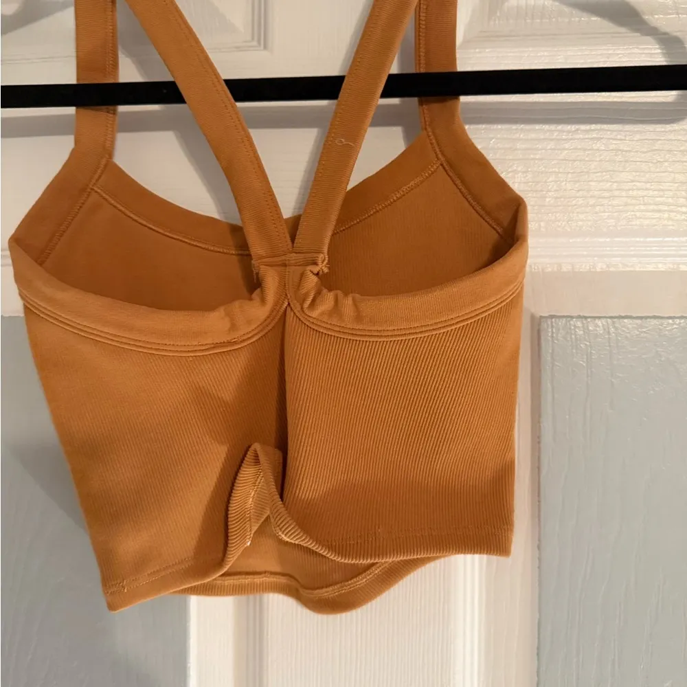 Free People All Clear Tank in Brown - Image 3