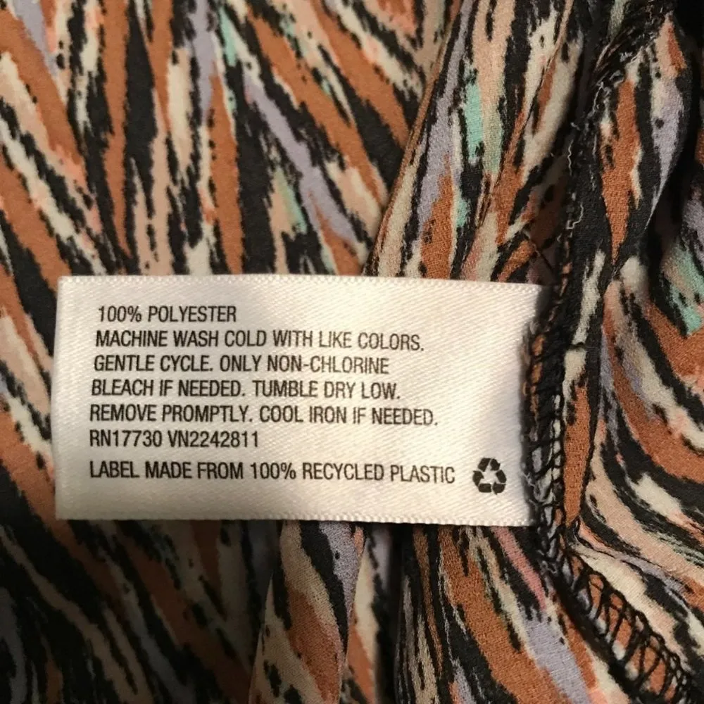 Xhilaration Tassel Tie Front Blouse - Image 7