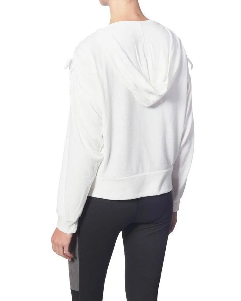 shoulder tie Hoodie - Image 3