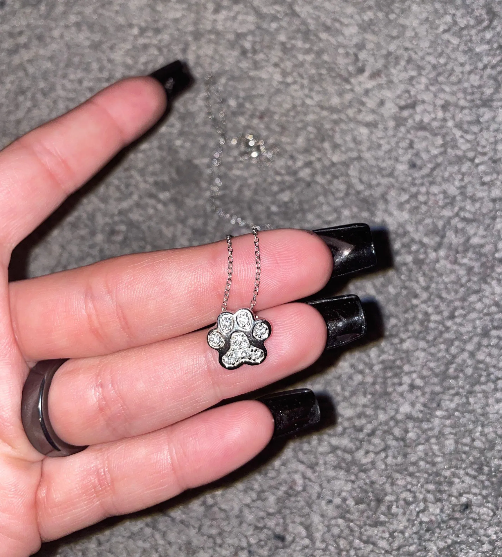 Paw Print Necklace - Image 2