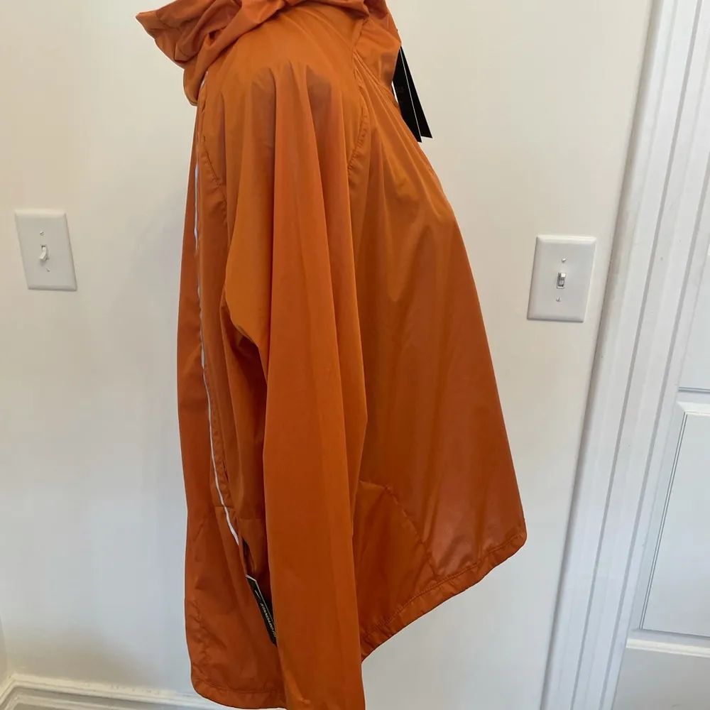 Nike Shield Runway Running Rain Jacket XL Orange - Image 9