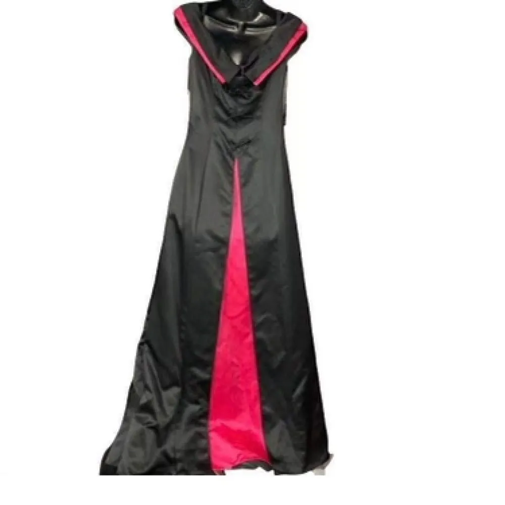 ZUM ZUM, by Niki Livas, formal dress, black & pink, New with tags, Size 5/6‎ - Image 2