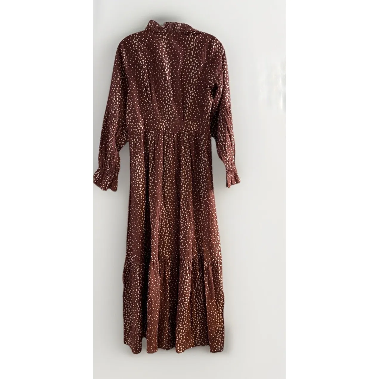 Sheridan French Bird Dress Cheetah XS Boho Coastal Cowgirl Quiet Luxury Core - Image 5