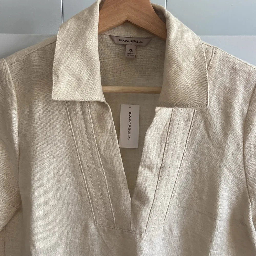 100% linen dress. Xs - Image 6
