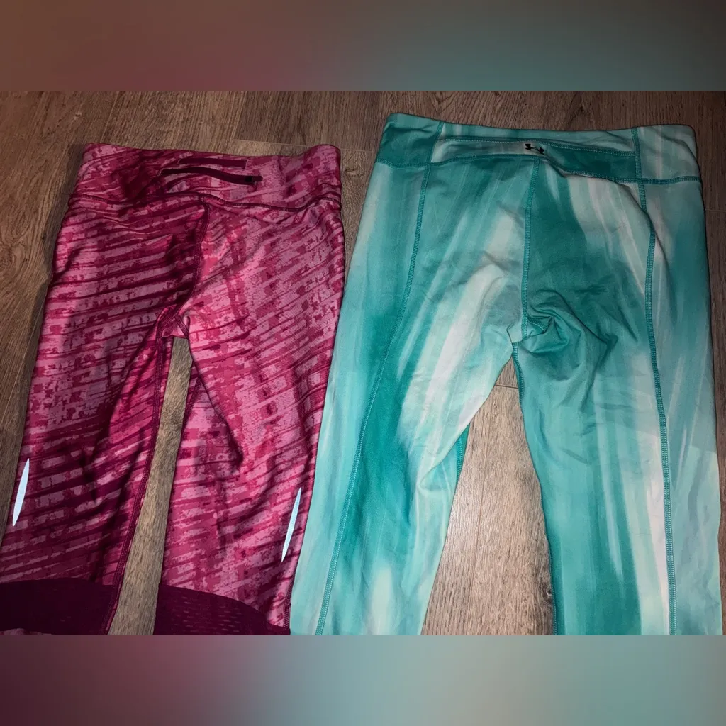 Under Armour Women’s active Capri leggings bundle Medium - Image 8