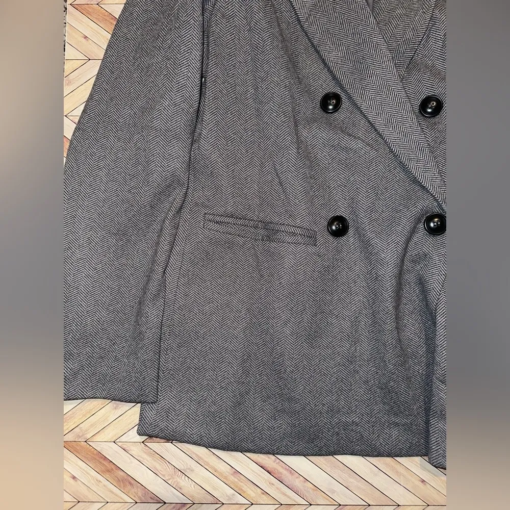 NEW Womens Gray Amazon Essentials Blazer Size Large - Image 4