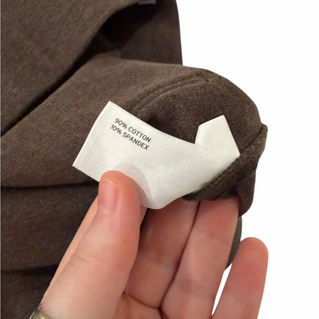 Duluth Trading Co Mocha Mousse Brown Pull-on Bootcut Sweatpants Size Small - Image 11