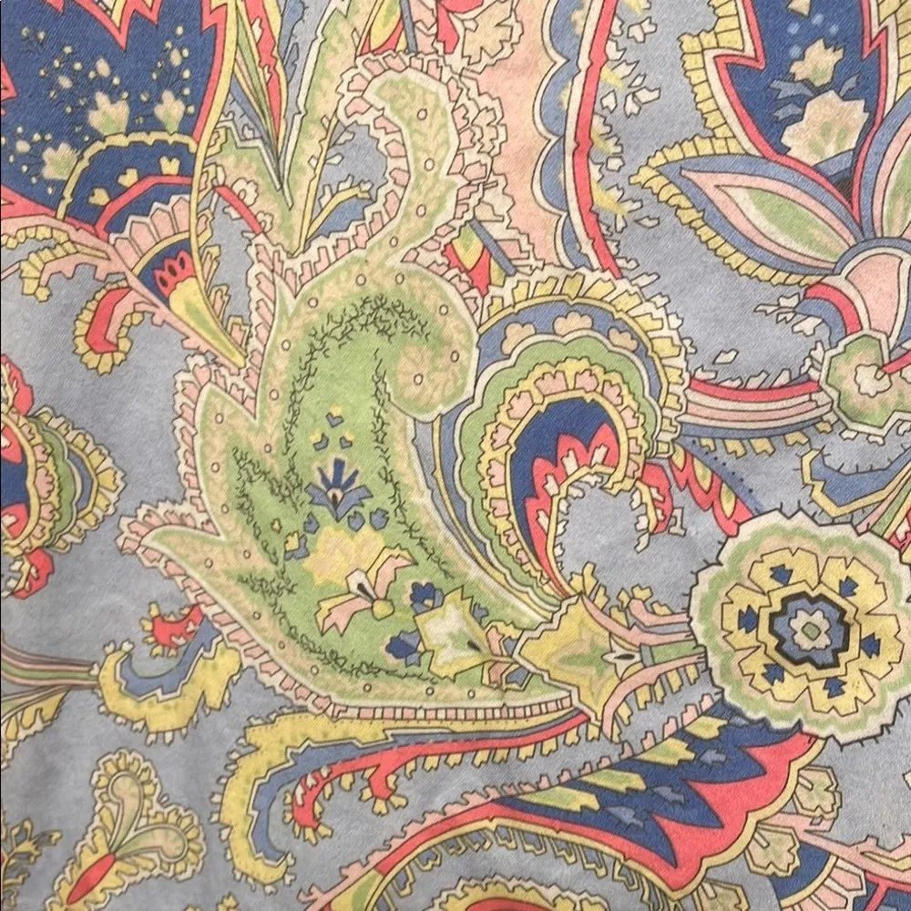 🌸🌸🌸3 for 12$🌸🌸🌸Ralph Lauren Colorful Paisley Print Pants-size 12 - Image 3