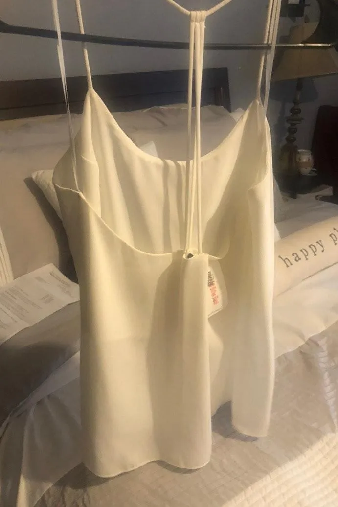 Dainty Hooligan White Flowy Tank - Image 2