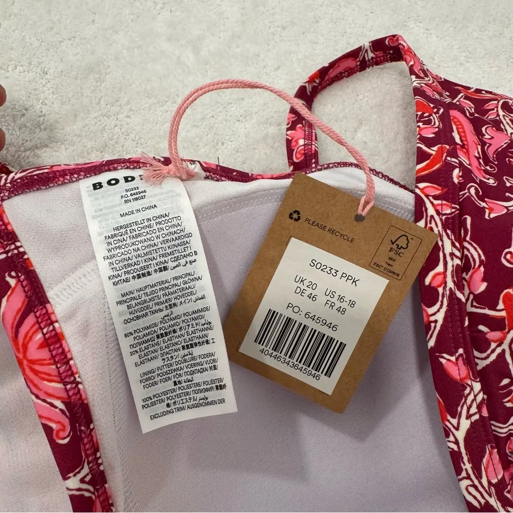 Boden Bead Embellished Bikini Top set size 16 - Image 7