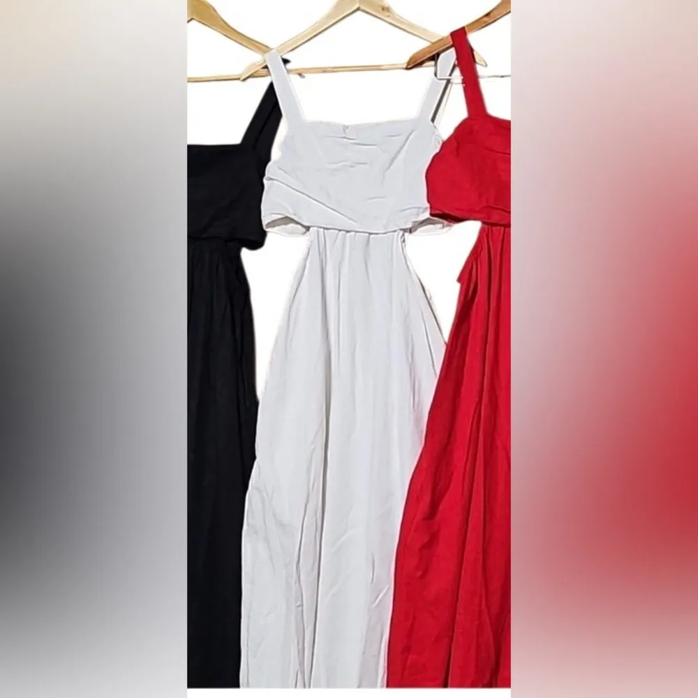 A New Day White Backless Dress - Image 4