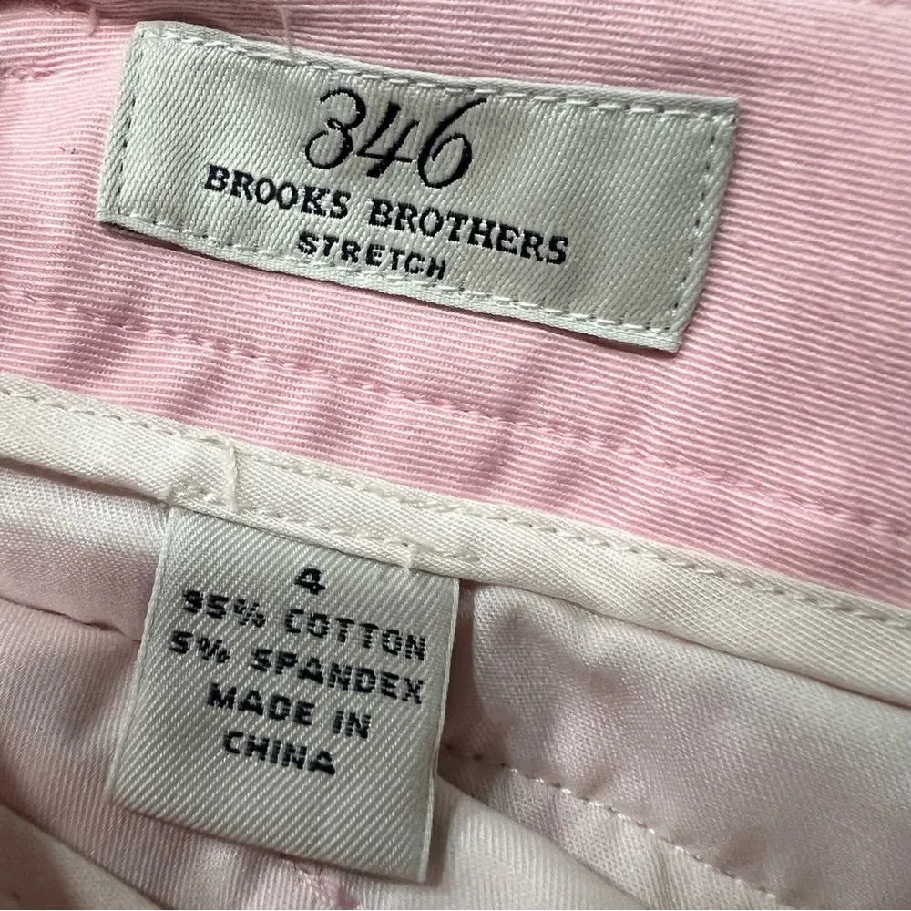 Brooks Brothers 346 light Pink Khaki chino Skirt size 4 - Image 2