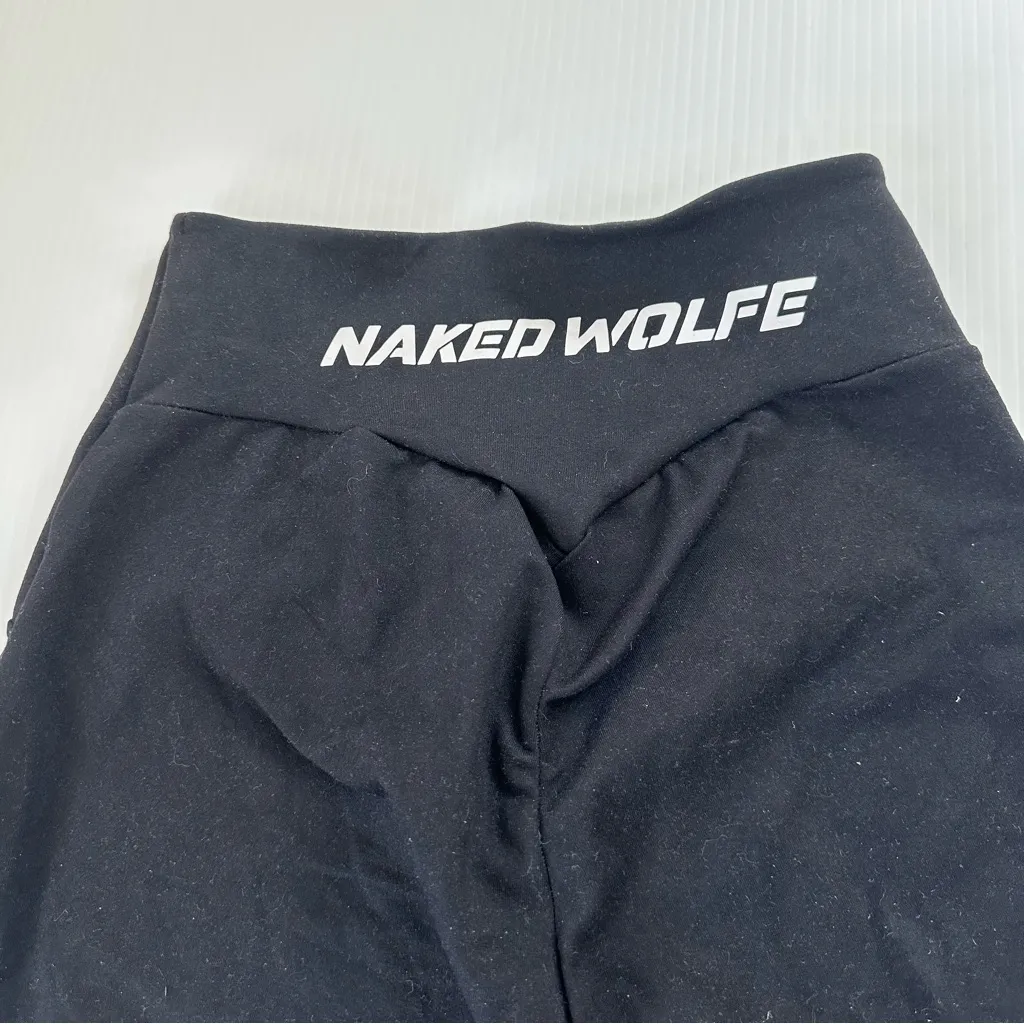 Naked Wolfe Ultra Flare Leggings Black, XS Black - Image 10
