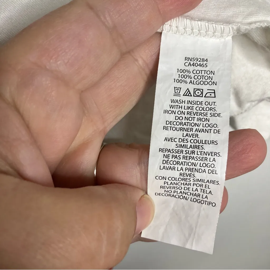 Place adult family pjs Fa la la matching unisex adult size large 100% cotton White - Image 9