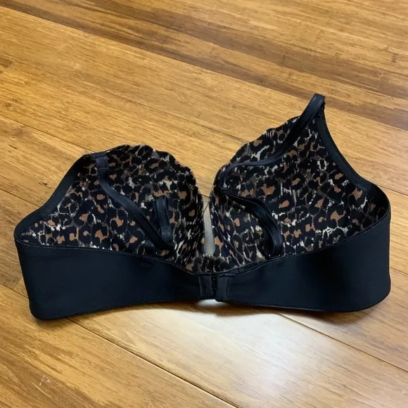 b.tempt'd Wacoal Bra 958287 Womens 36C Black b.wow'd Push Up T-Shirt Everyday - Image 2