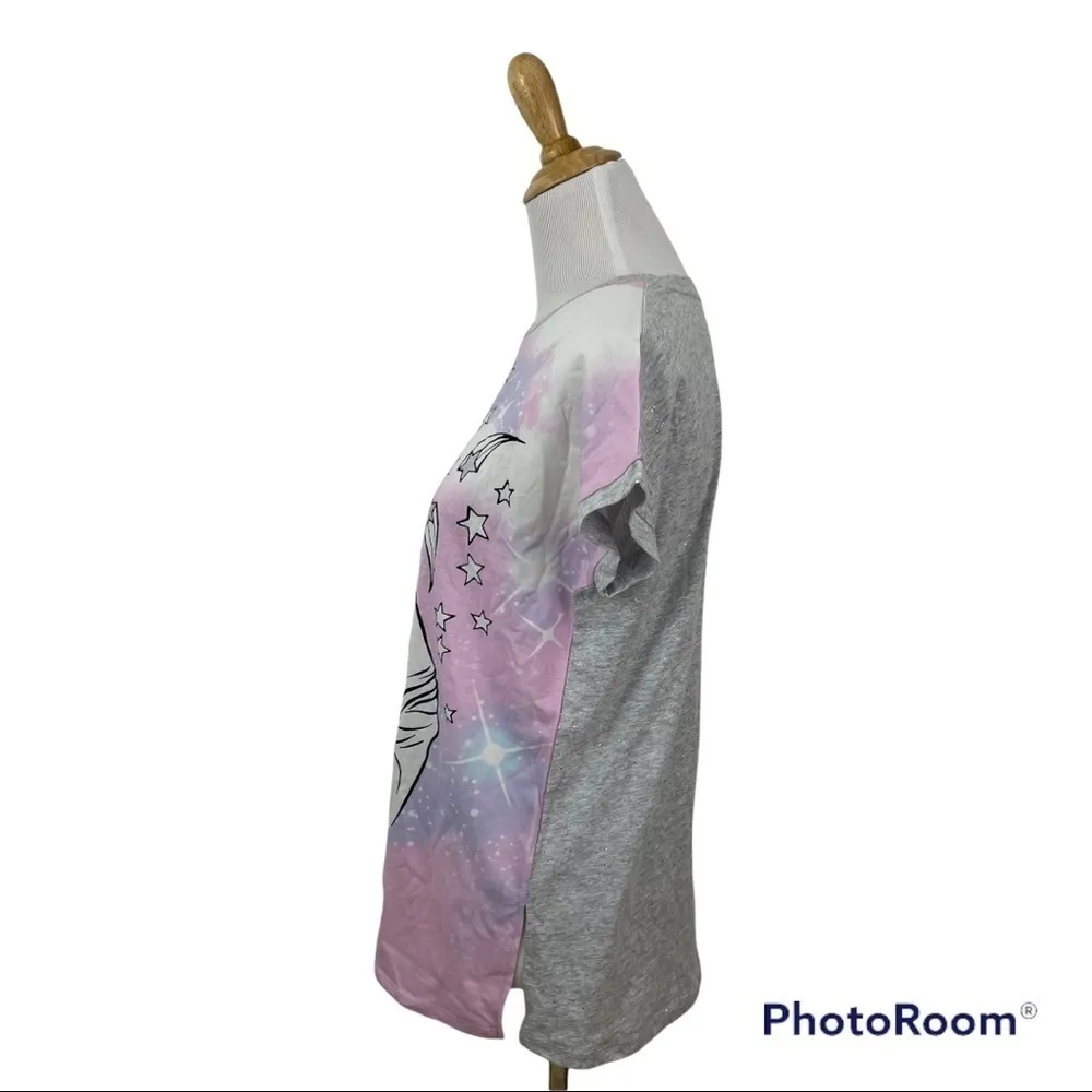 Peter Alexander Star Wars Princess Leia Graphic Shirt Small NWT Gray - Image 4