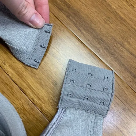 Playtex Bra 5005 Womens 36D Gray Cottonista Shape Underwire Comfort TShirt Lined - Image 4