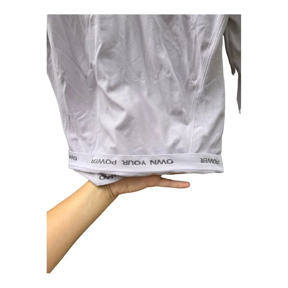 Athleta Lavender Seamless Athletic Long Sleeve // size XS - Image 3