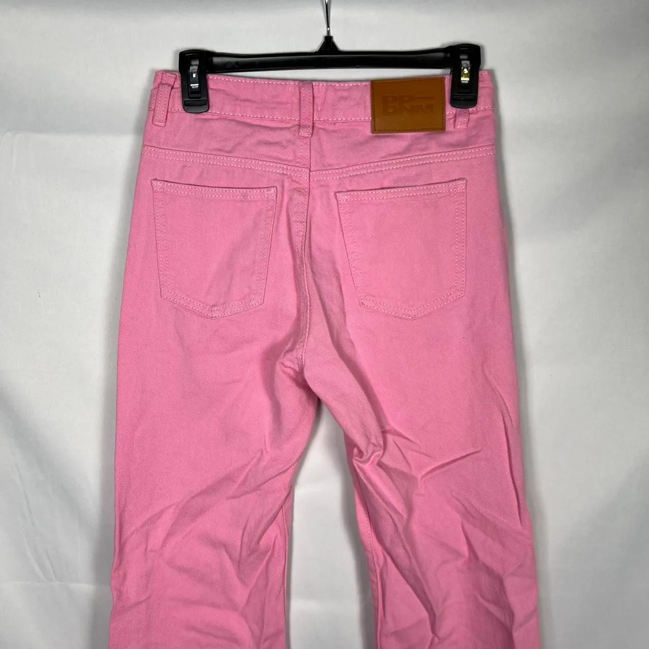 Princess Polly Pink Denim Flare Jeans whimsygoth emo festival y2k - Image 5