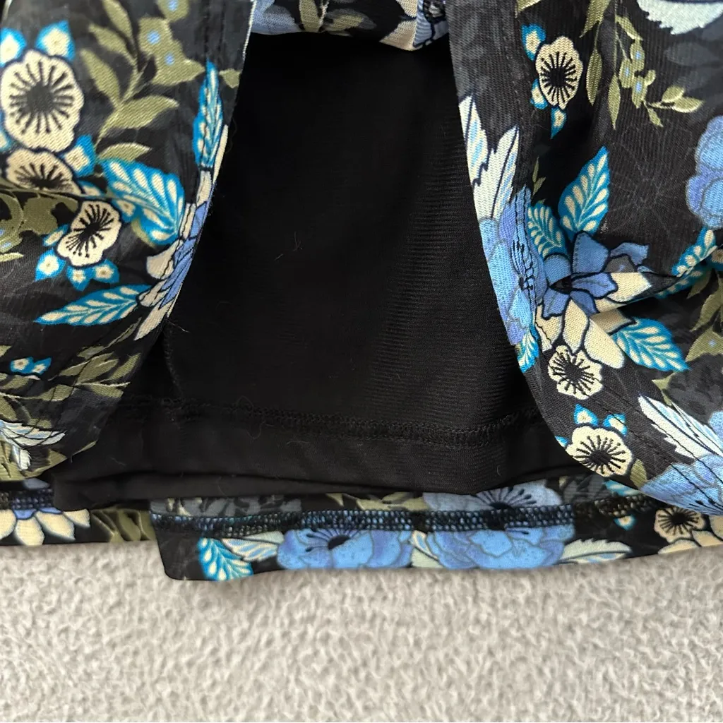 Vintage Sag Harbor Floral Maxi Skirt Cottagecore Retro Dark Fairy Boho Women's S - Image 2