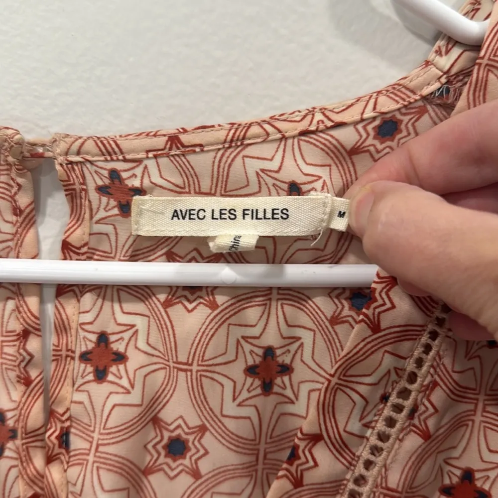 Avec Les Filles Jumpsuit Relaxed Fit Size Medium EUC - Image 5