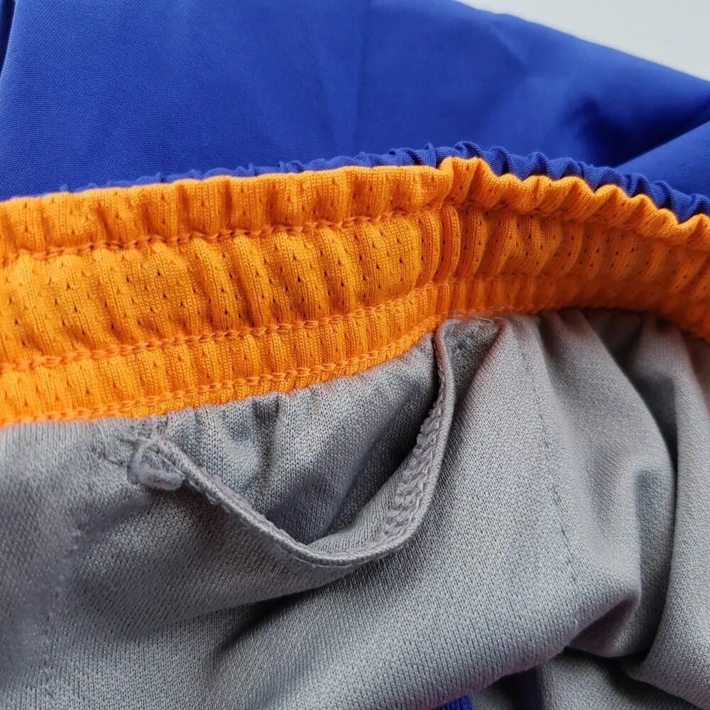 Nike Womens Shorts Size Small Tempo Running Mesh Inset Blue Orange Gray Brief - Image 8