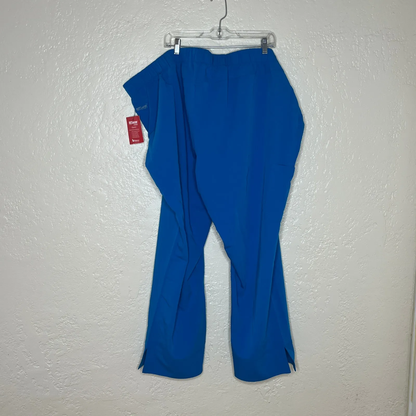 Grey’s Anatomy Signature Women’s Stretch Scrub Top Wrinkle Resistant Blue 5X NWT - Image 2