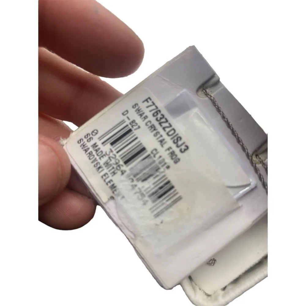 Sterling Silver Crystal Frog Pendant new in box - Image 6