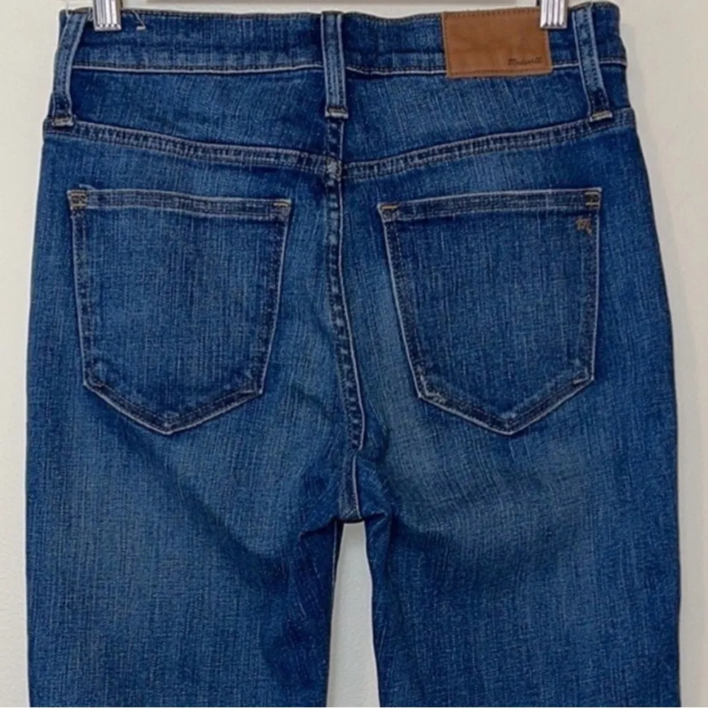 Madewell 10" High-Rise Skinny Jeans: Cutout Tulip Hem Edition - Image 8