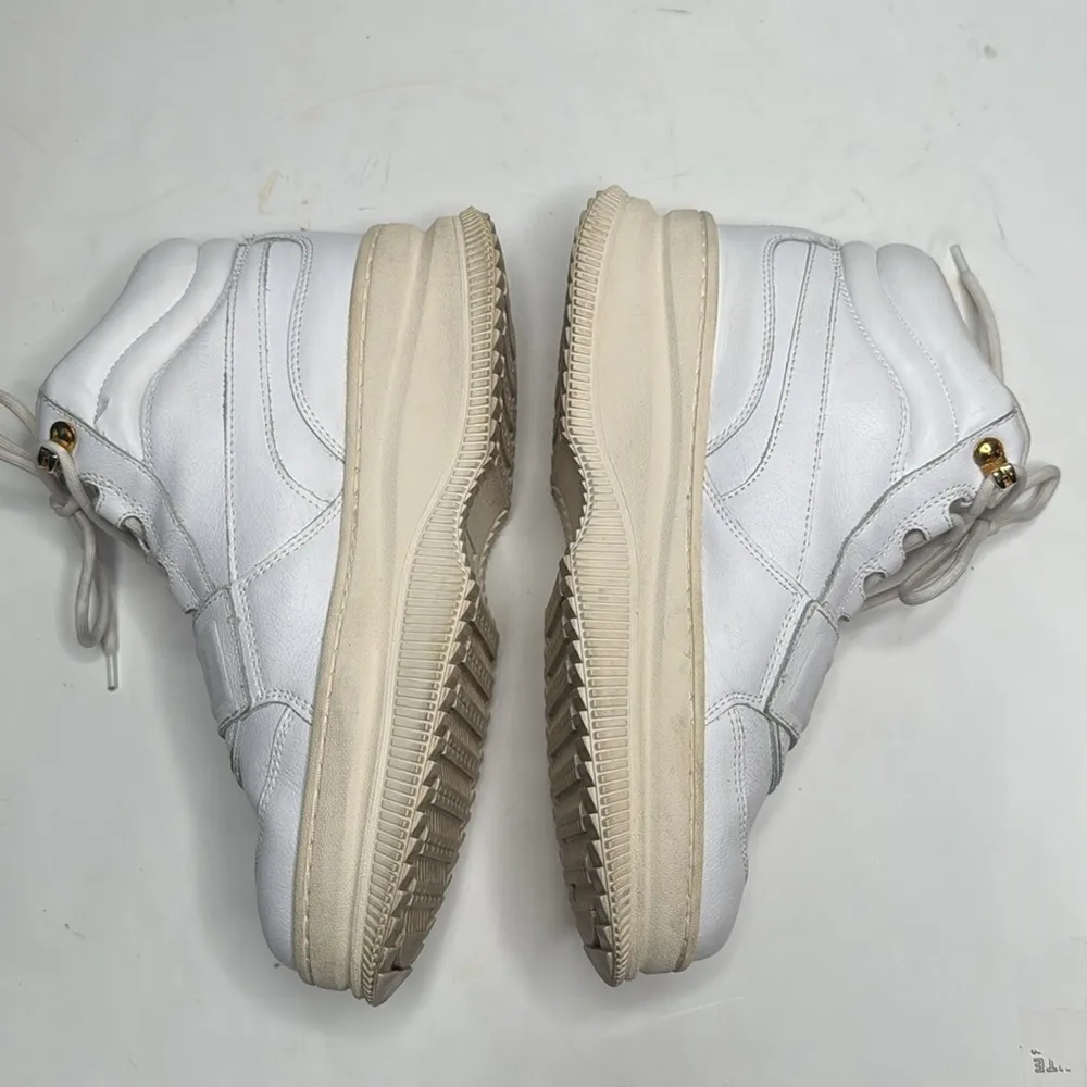 Puma Women’s Deva Boot Shoes White High Top Sneakers S-280 Sz 8.5 - Image 4